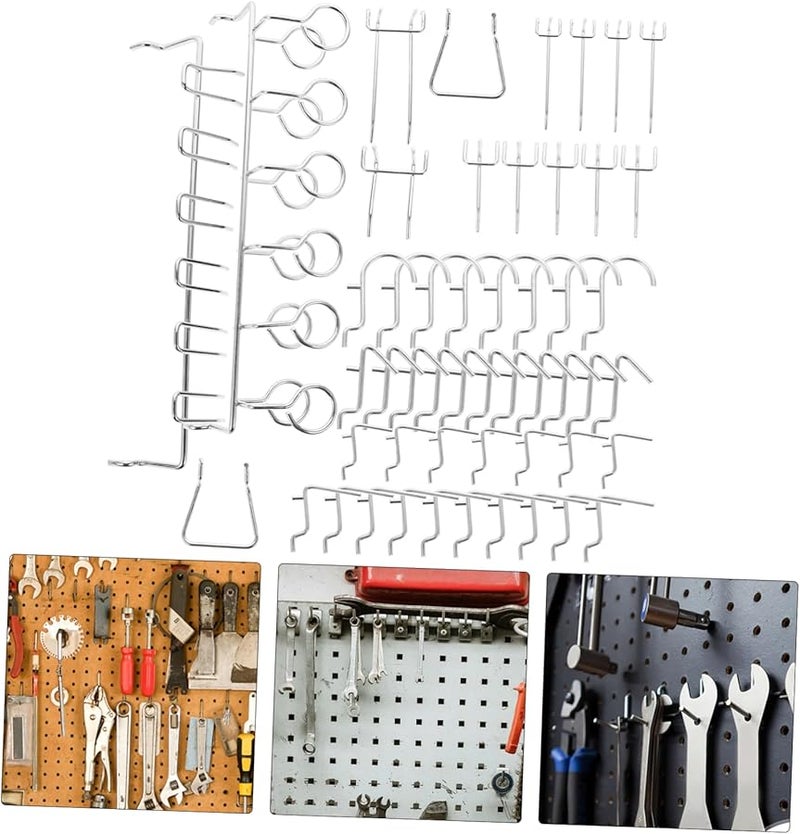 منظم الأبواب متعدد الاستخدامات للقبعات والمعاطف والمناشف متين وسهل التركيب - Image 4