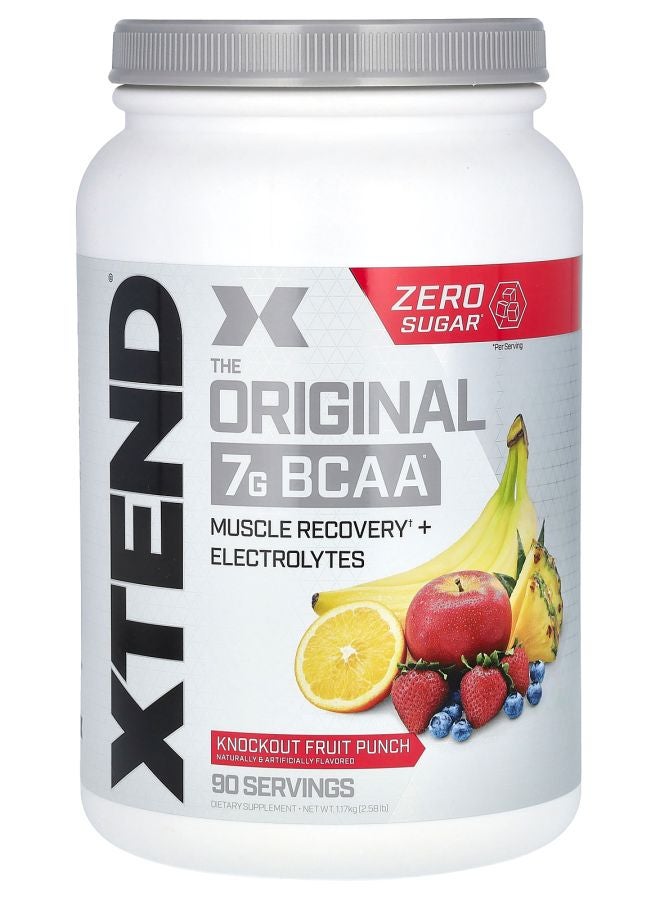 XTEND The Original 7G BCAA Knockout Fruit Punch 2.58 lb (1.17 kg)