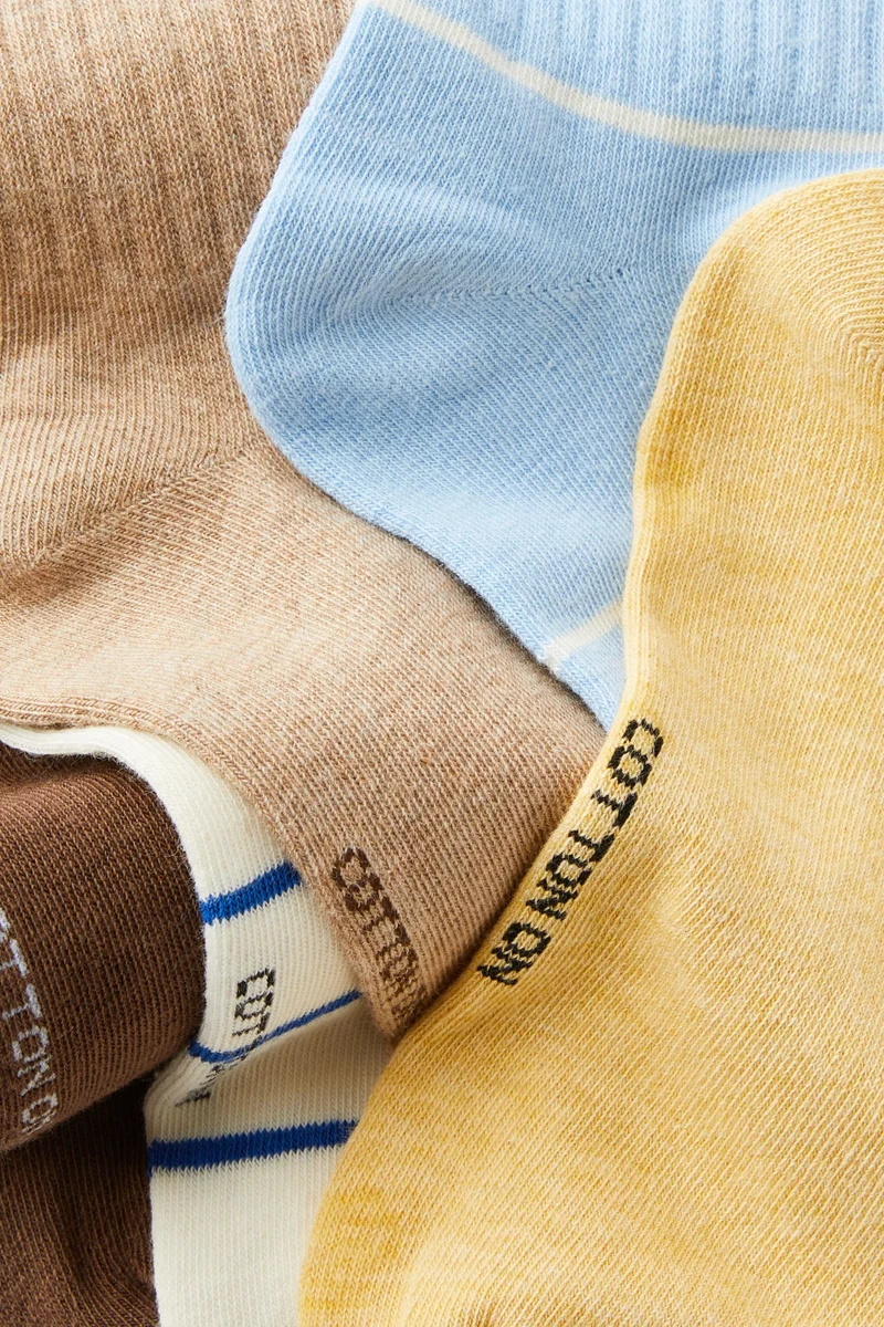 5PK QUARTER CREW SOCK