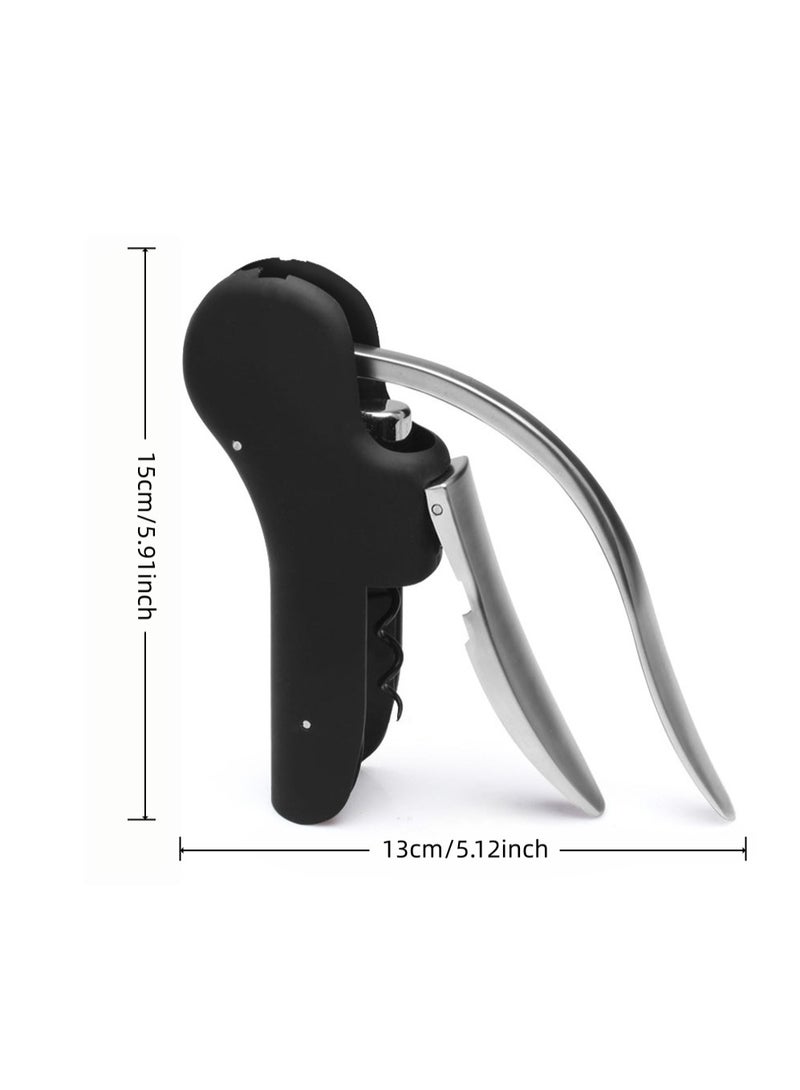Professional Wine Opener - Easy Corkscrew for Servers, Waiters, Bartenders, and Home Use - Perfect for Summer and Winter Drinks - Image 2