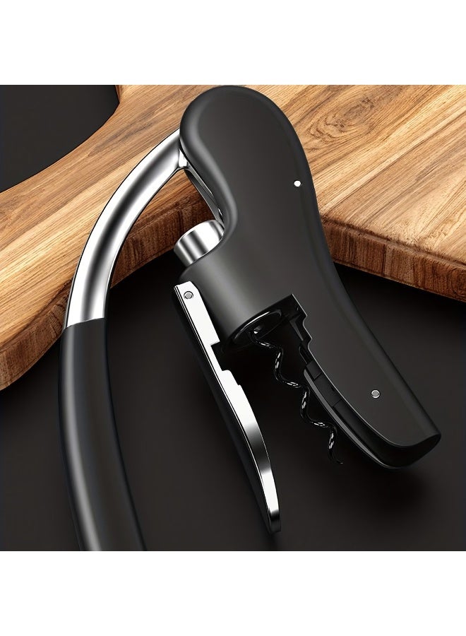 Professional Wine Opener - Easy Corkscrew for Servers, Waiters, Bartenders, and Home Use - Perfect for Summer and Winter Drinks - Image 3