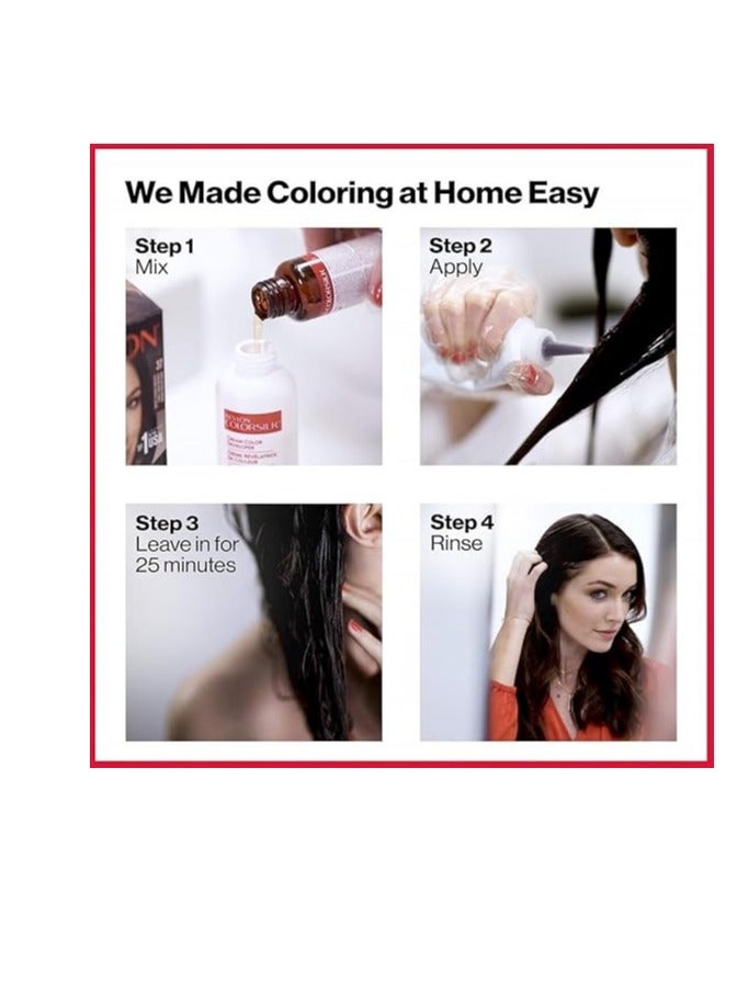 ريفلون صبغة شعر كلر سيلك - بني رمادى متوسط 40 - Image 4