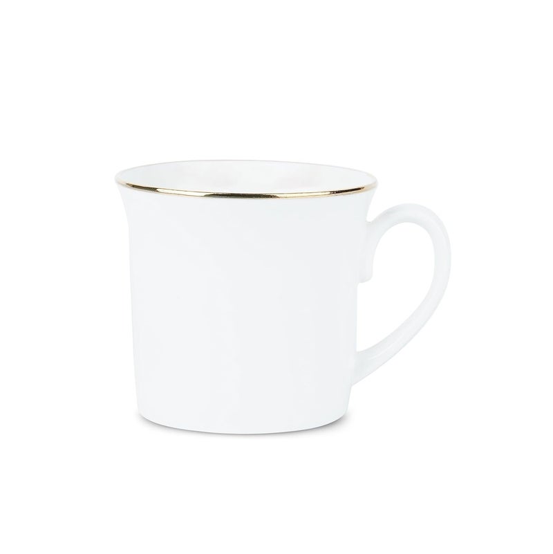 Dandy lines England by DATA Bone China Dandy Lines Gold Band Coffee Set 65005 Pack Of 10 600 ML - Image 5