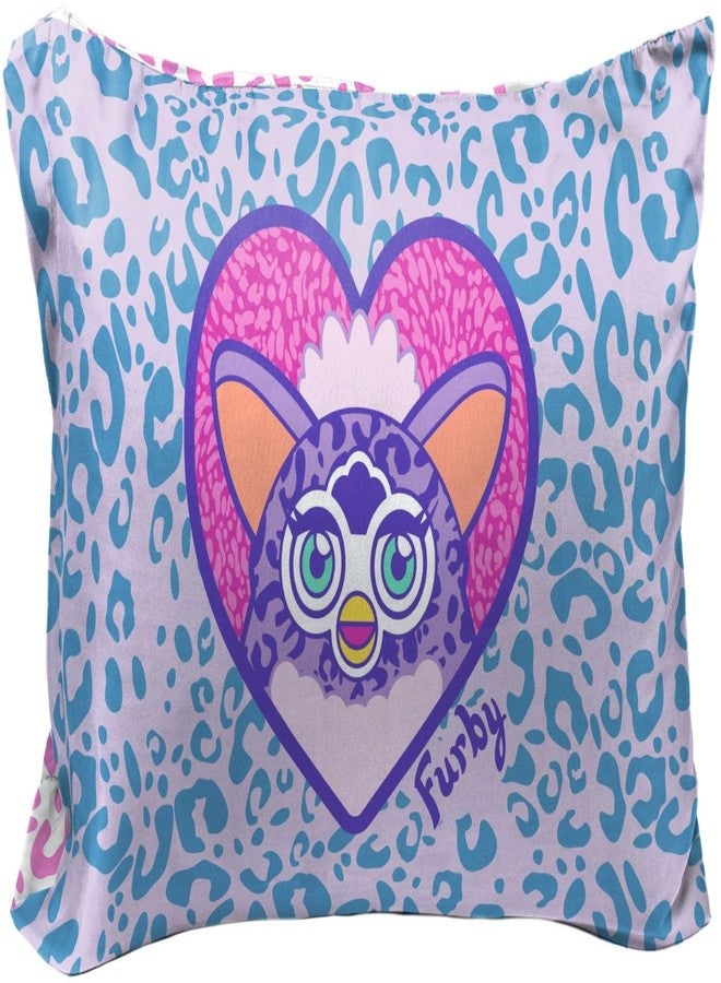 Jay Franco Kids Furby Reversible Pillowcase - Pillow Cover ONLY - 20 x 30 Inch Standard Size Super Soft with Double-Sided Design, Official Licensed Product, Multi - Image 1