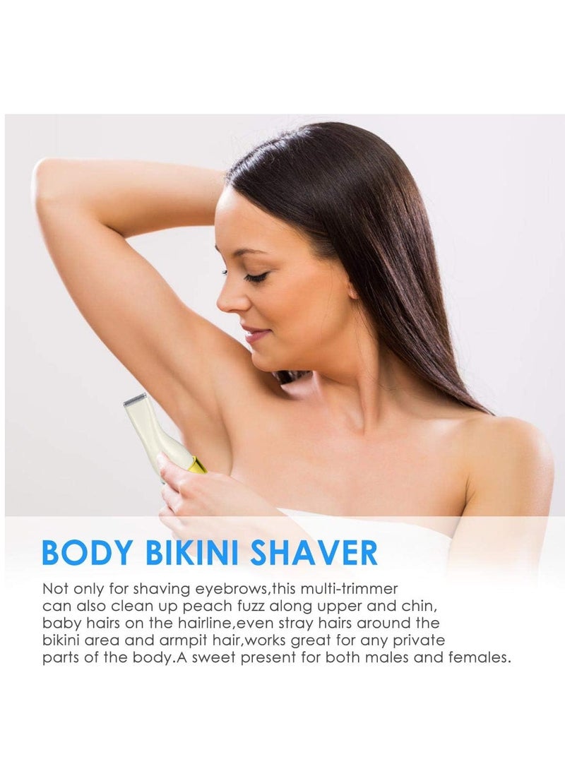 DINGLING - DINGLING RF-110 5-in-1 Women's Grooming Kit USB Rechargeable Multi-Trimmer Set with Facial Brush Nose Eyebrow Bikini Body Shaver Electric Hair Removal Device – 5V 3W - Image 1