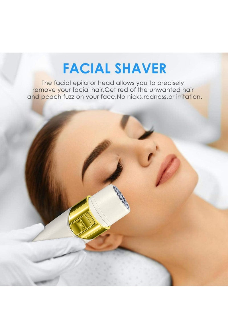 DINGLING - DINGLING RF-110 5-in-1 Women's Grooming Kit USB Rechargeable Multi-Trimmer Set with Facial Brush Nose Eyebrow Bikini Body Shaver Electric Hair Removal Device – 5V 3W - Image 1