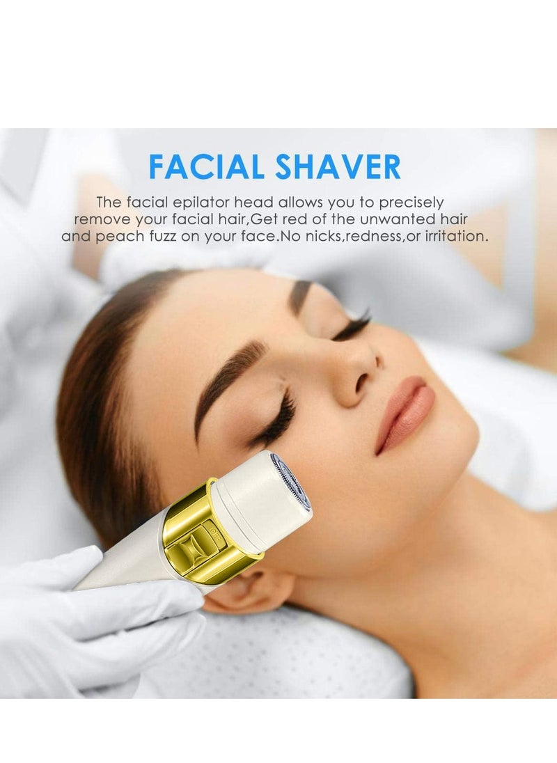 DINGLING - DINGLING RF-110 5-in-1 Women's Grooming Kit USB Rechargeable Multi-Trimmer Set with Facial Brush Nose Eyebrow Bikini Body Shaver Electric Hair Removal Device – 5V 3W - Image 1