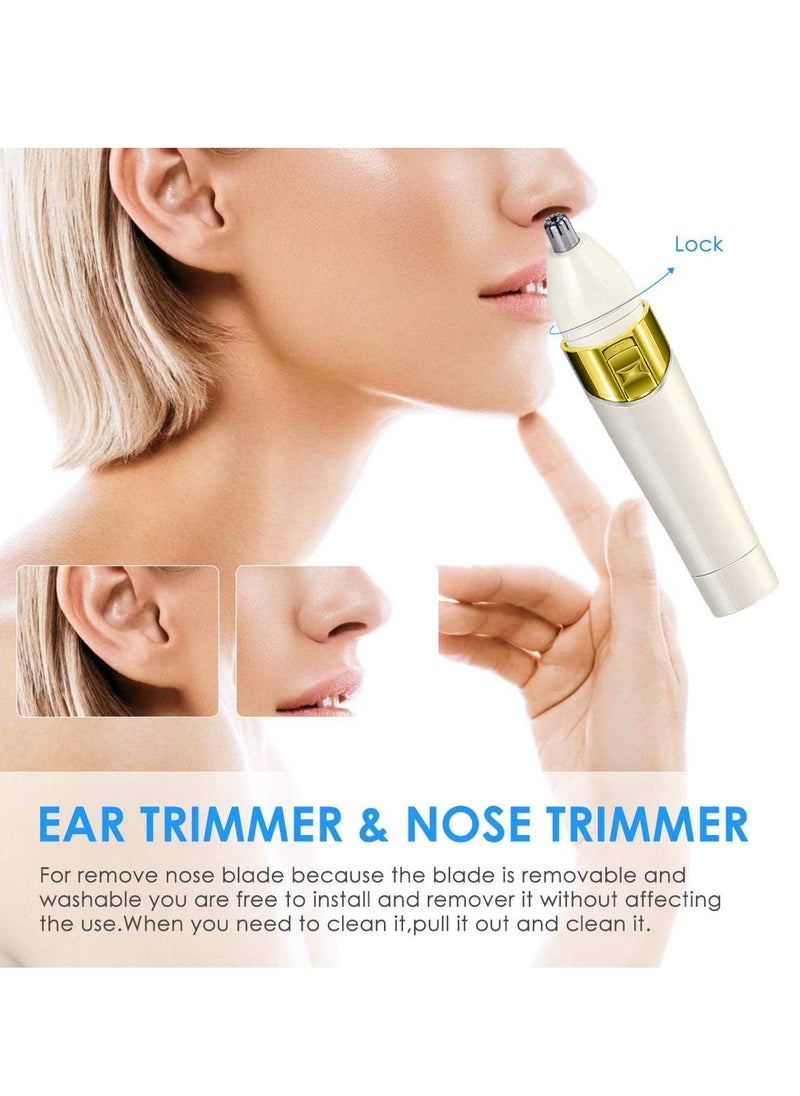 DINGLING - DINGLING RF-110 5-in-1 Women's Grooming Kit USB Rechargeable Multi-Trimmer Set with Facial Brush Nose Eyebrow Bikini Body Shaver Electric Hair Removal Device – 5V 3W - Image 1