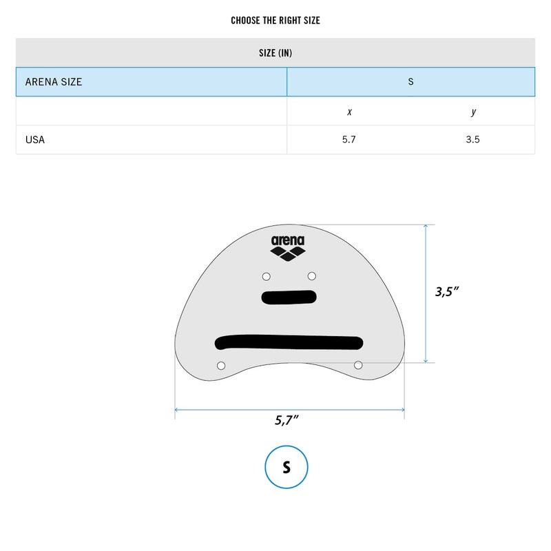 Arena Unisex Adult Elite Finger Swimming Paddle for Men and Women Pool Exercise Equipment for Swimming and Technique Training, Black/Silver, Small - Image 5