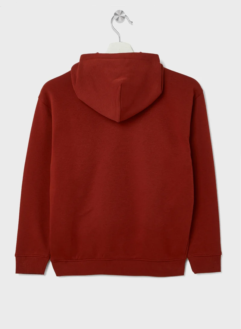 TOMMY HILFIGER Youth Logo Hoodie