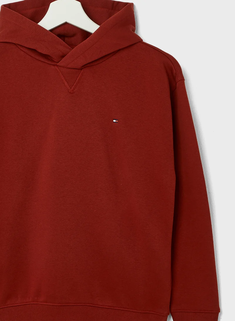 TOMMY HILFIGER Youth Logo Hoodie