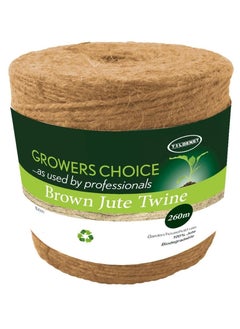 Tildenet Jute Twine Brown 260 M  - Image 1