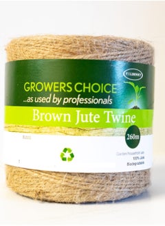 Tildenet Jute Twine Brown 260 M  - Image 2