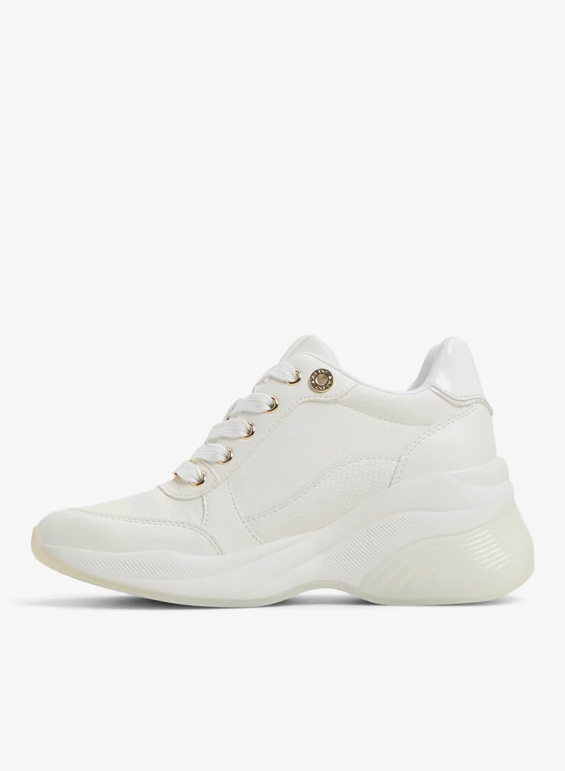 ALDO  CORE Lace Up Wedge Sneakers for Women | Best Price UAE