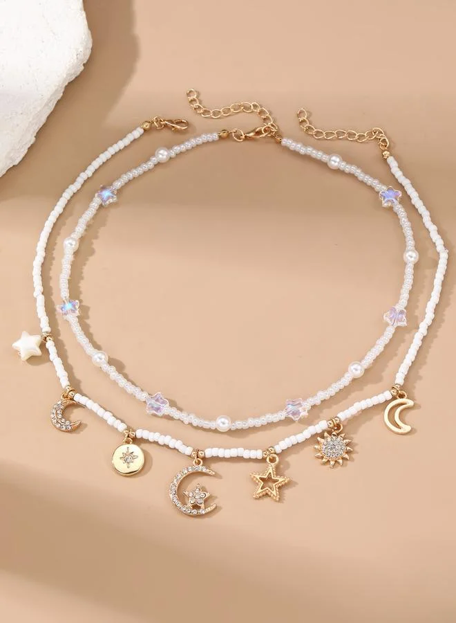 Take Two Pack of 2 - Celestial Charm Necklace