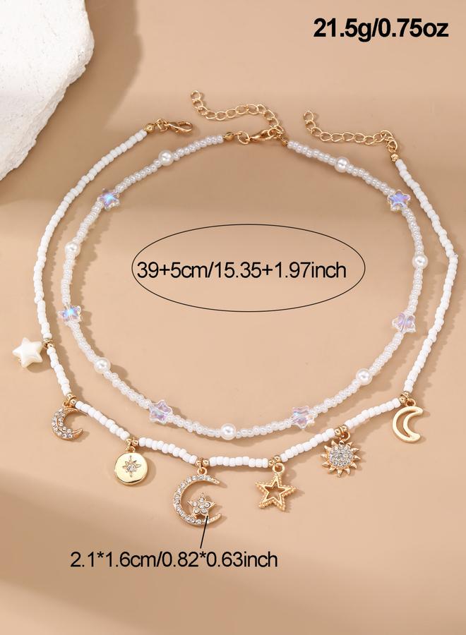 Take Two Pack of 2 - Celestial Charm Necklace - Image 5