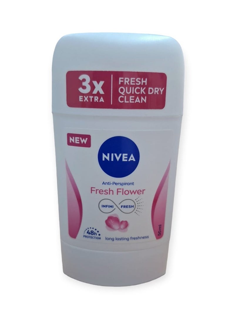 نيفيا مزيل عرق فريش فلاور 50 مل