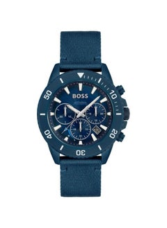 BOSS men’s Chronograph fabric watcH 1513919  - Image 1