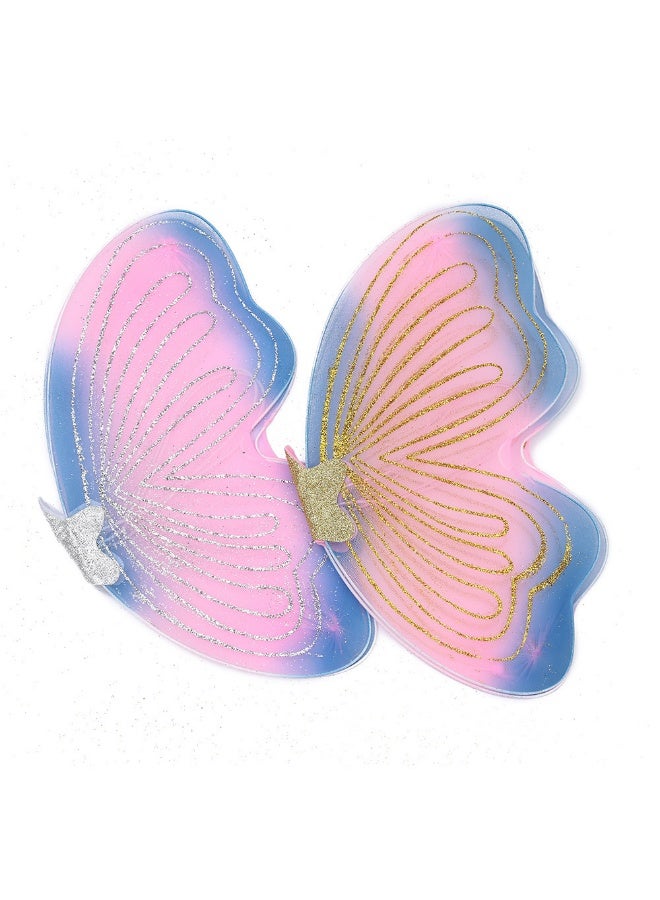 Vixplorn Cute princess role-playing costume party set, children's butterfly dress-up costume, children's elf dress-up costume, National Day costume, suitable for children over 3 years old, suitable as a gift for children on National Day, back to school, birthdays, Halloween, Eid al-Fitr and other festivals - Image 4