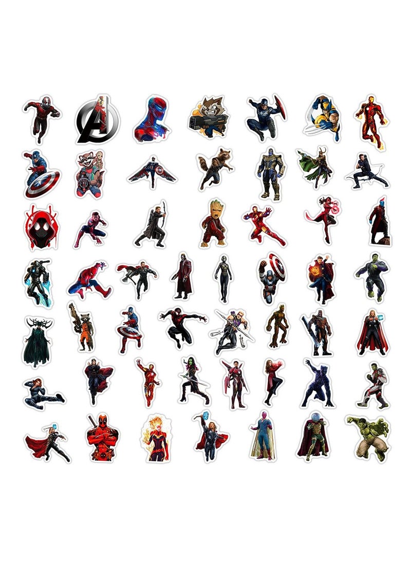 Color Fans 100 جهاز كمبيوتر شخصى ملصقات مقاومة للماء لطيف أنيمي الكرتون الفينيل ملصق جمالي كمبيوتر محمول لوح التزلج الأمتعة الكمبيوتر زجاجة ماء الكتابة على الجدران ملصقات حزم للأطفال المراهقين الفتيات البالغين - Image 3