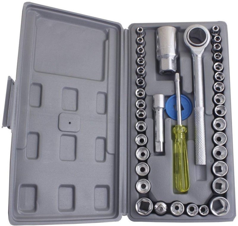 Maha طقم أدوات مفتاح ربط متعدد الاستخدامات 40 قطعة للسيارات والدراجات النارية - Image 4