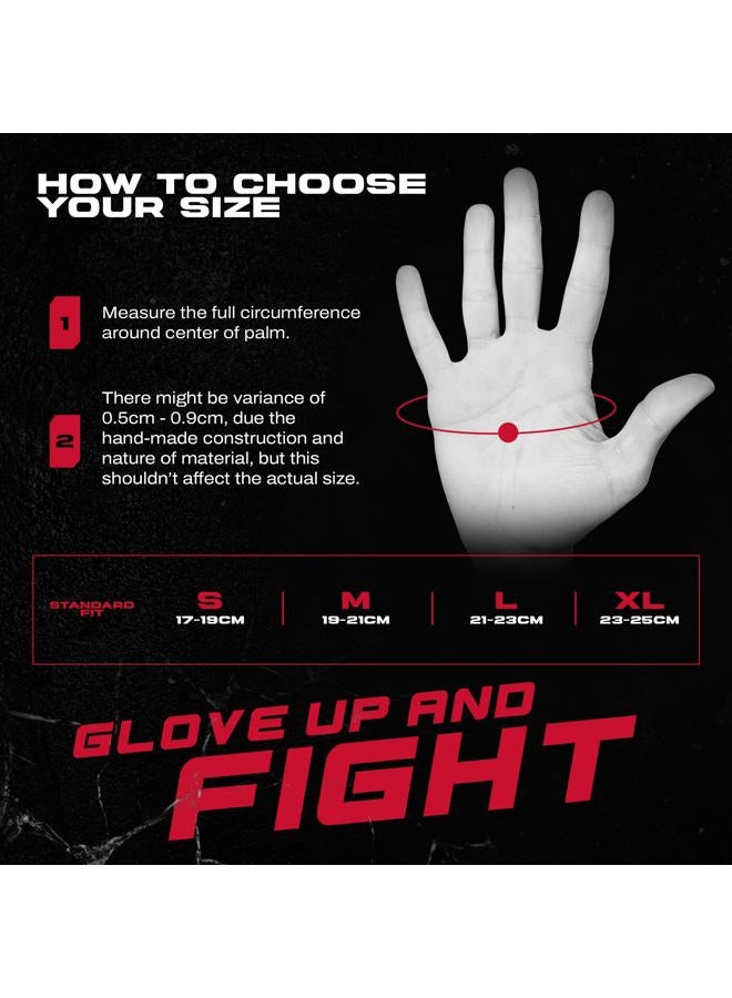 Beast Gear قفازات ملاكمة داخلية متقدمة مع جيل لحماية اليدين لرياضات القتال، MMA وفنون القتال (أسود أصفر/صغير) - Image 5