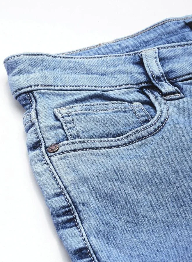 Freehand  Women Slim Fit Solid Mid Rise Jeans  | Best Price UAE