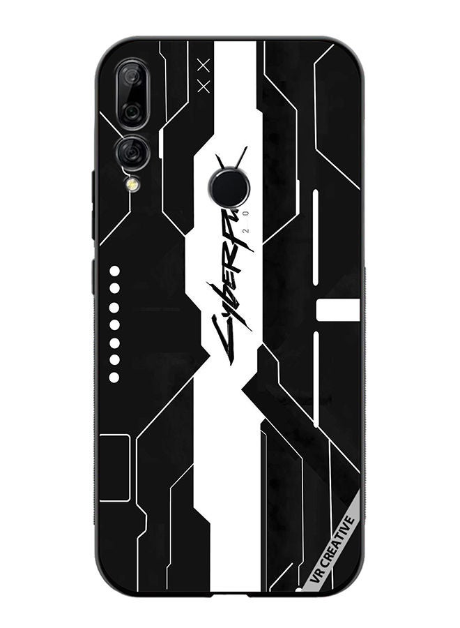 VR CREATIVE Protective Case Cover For Huawei Y9 Prime 2019 Cyberpunk Design Multicolour - Image 1