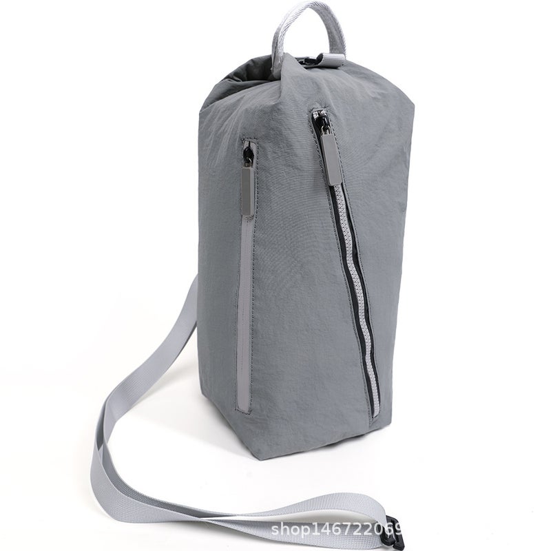 2026 Autumn New Men's Women's Nylon Crossbody Bag Large Capacity Chest Bag - Image 3
