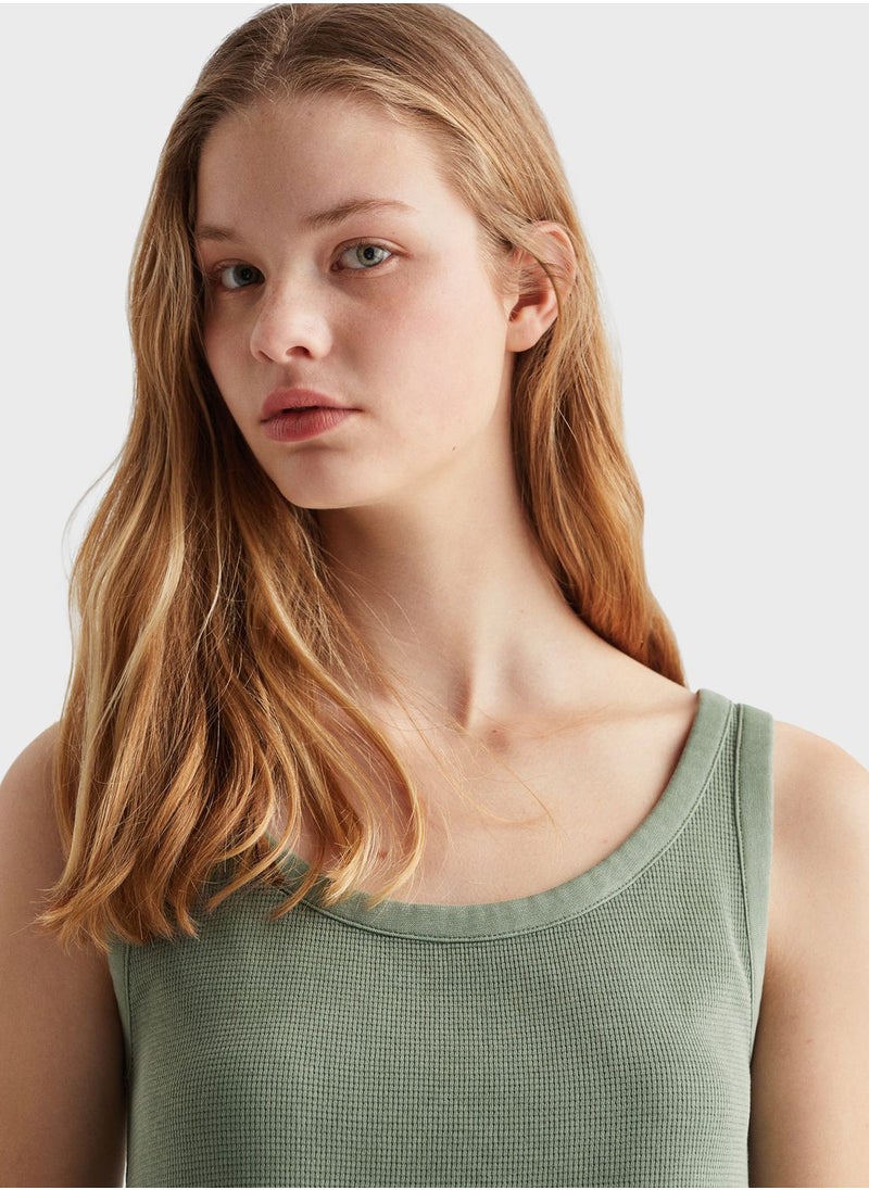 MANGO - Youth Essential Strap Top - Image 1