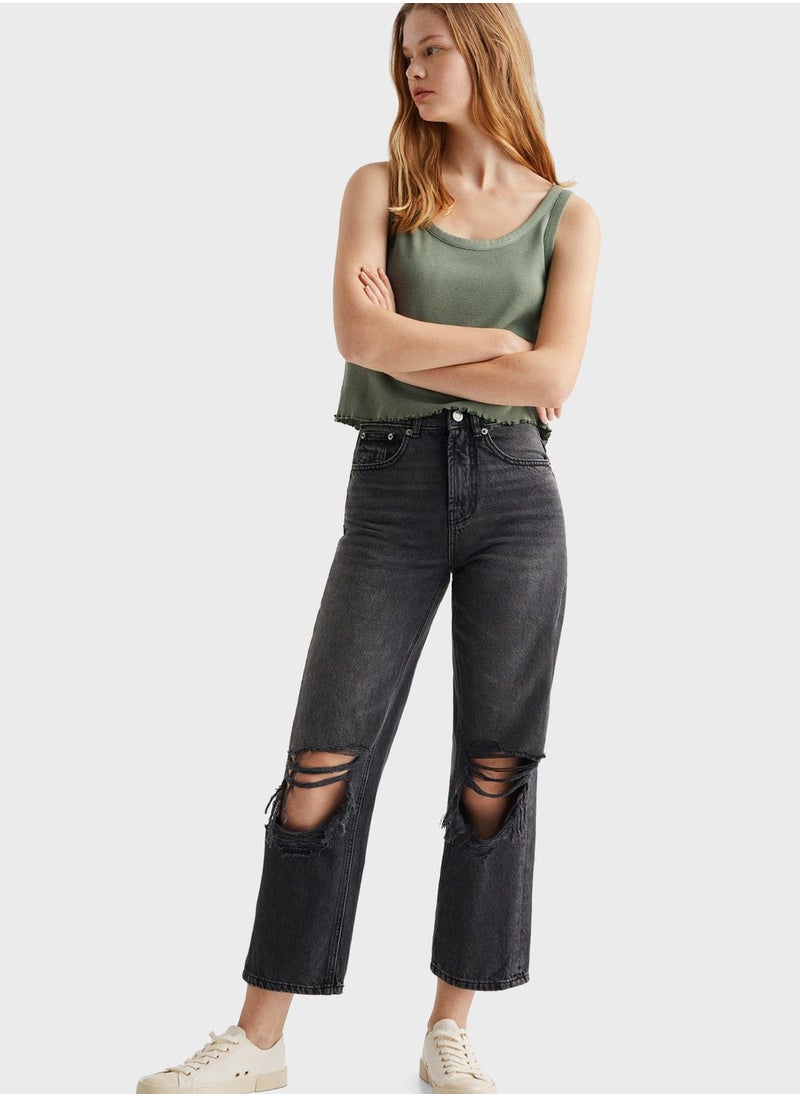 MANGO - Youth Essential Strap Top - Image 1