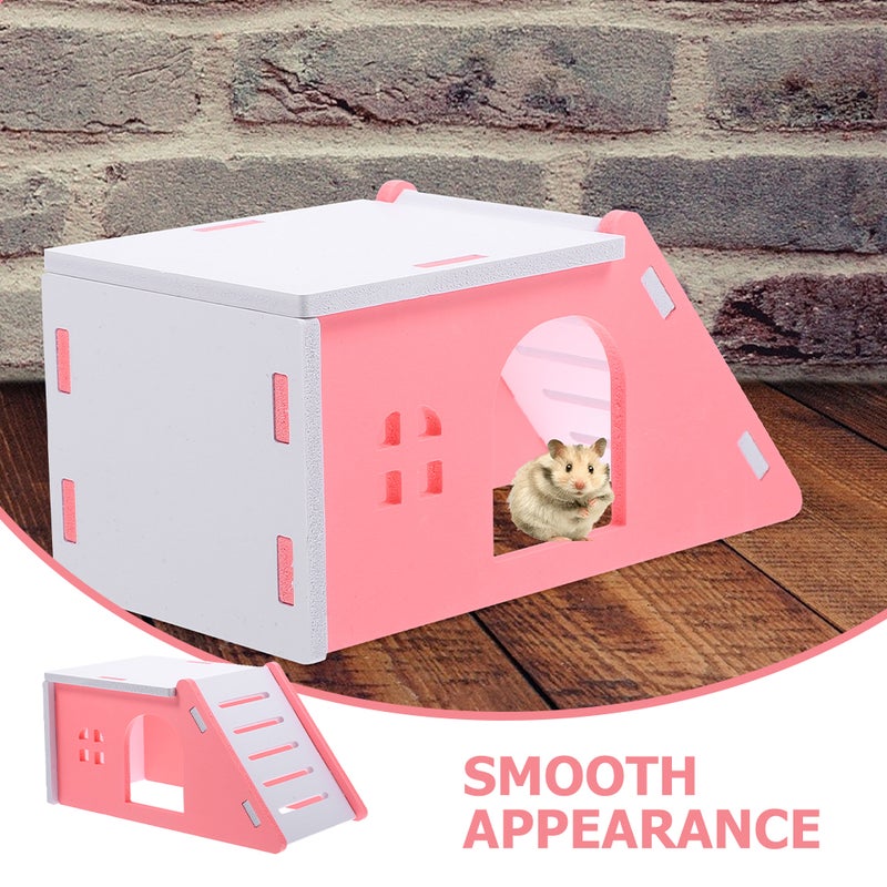4 pcs Hamster Hideouts Toy Accessories Hamster House Small Animal Hides Hut - Image 2