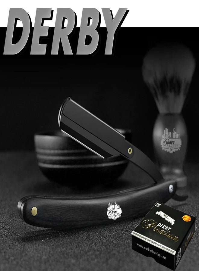 Derby 100 "Derby Premium" Single Edge Razor Blades for straight razor - Image 2