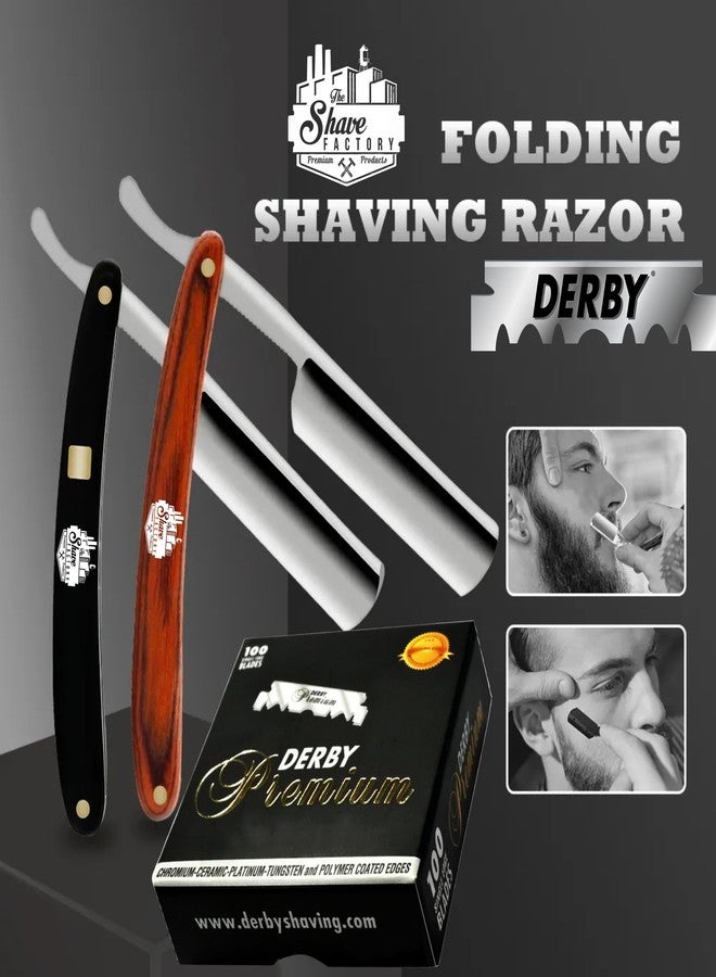 Derby 100 "Derby Premium" Single Edge Razor Blades for straight razor - Image 3