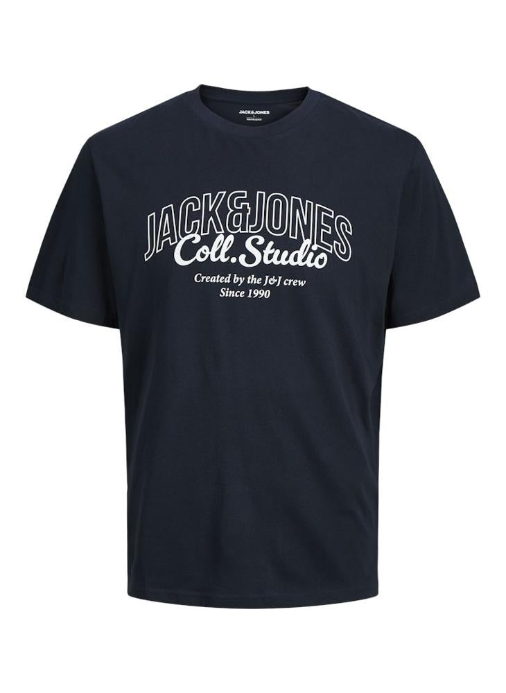 JACK & JONES Jjmakoto Graphic Crew Neck T-shirt 