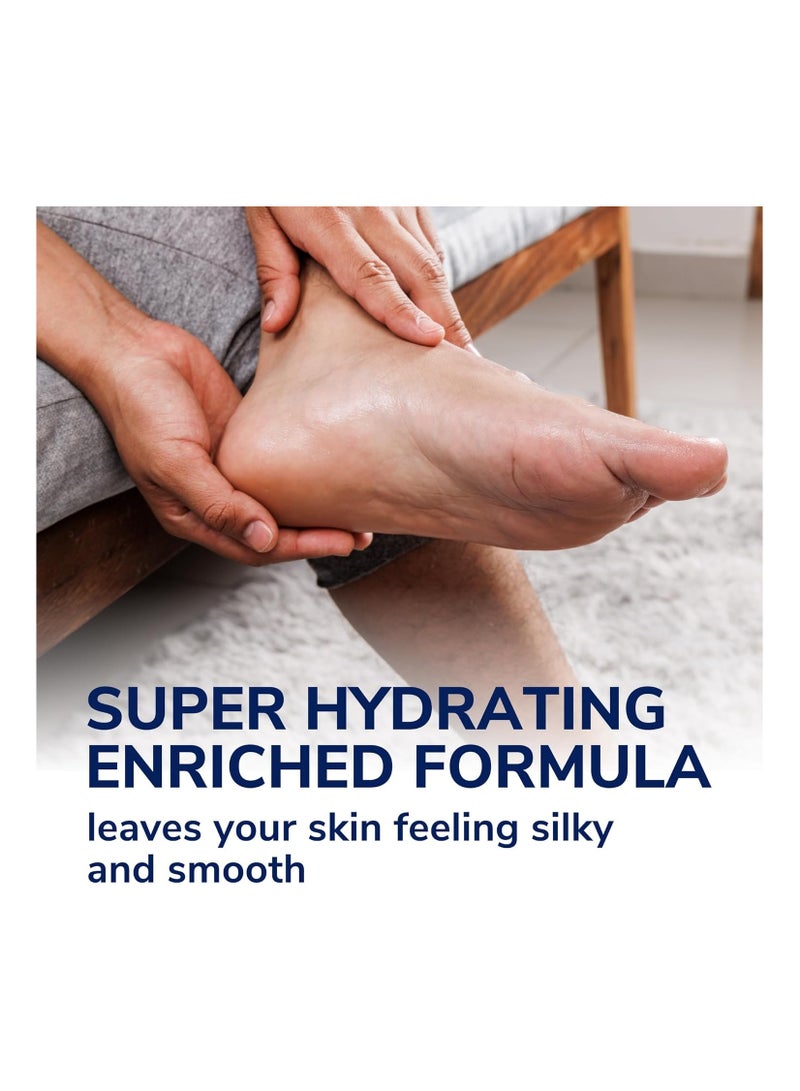 دكتور شولز قناع دكتور شول فائق الترطيب للقدمين، 3 عبوات، يرطب بشكل مكثف ويصلح البشرة الجافة والخشنة باليوريا، 3 قطع، زوج واحد - Image 2