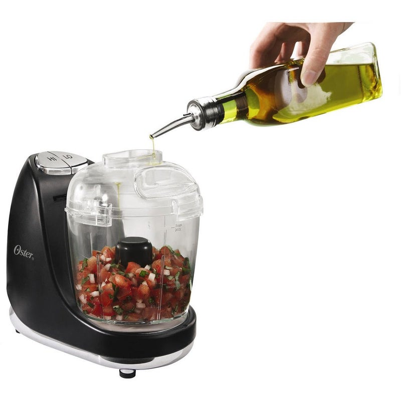 Oster FPSTMC3321 3-Cup Mini Chopper with Whisk, Black - Image 5