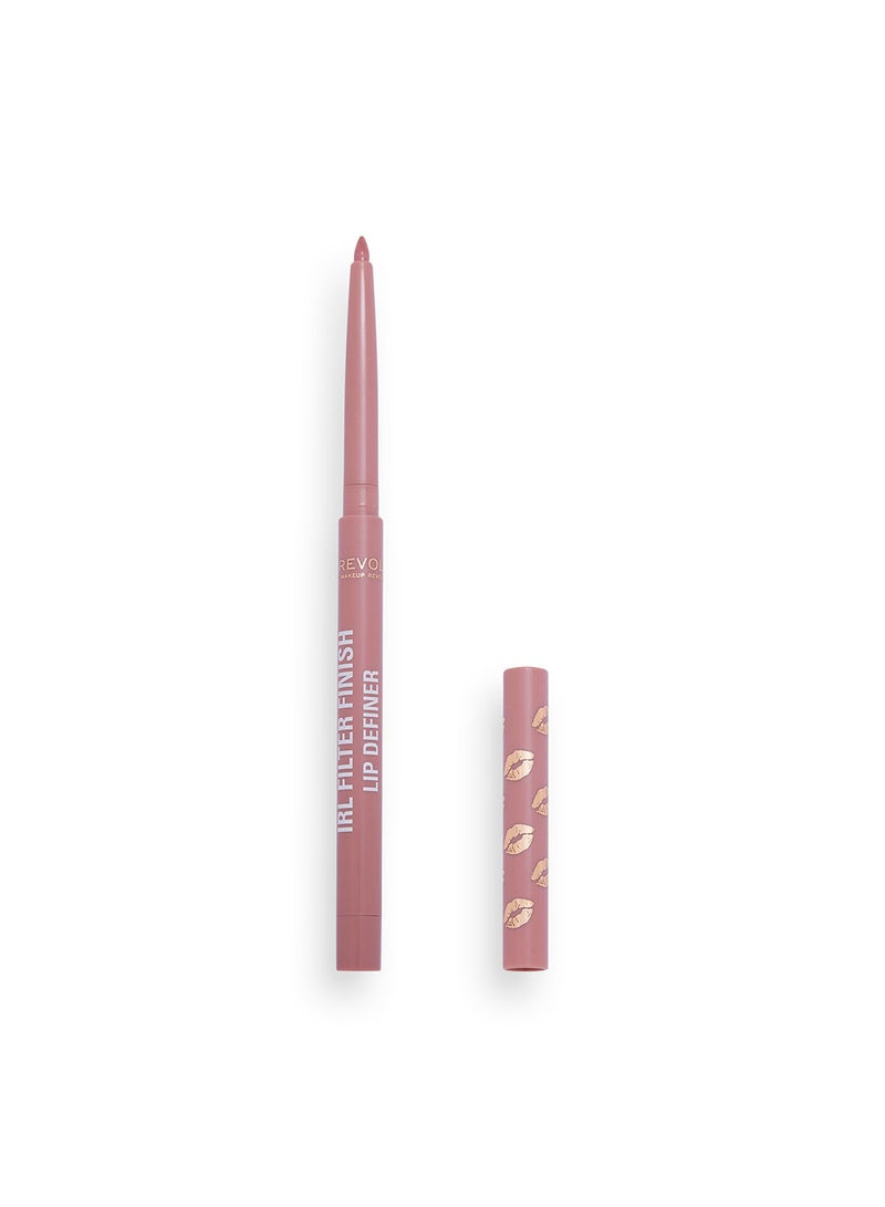 Makeup Revolution IRL Filter Finish Lip Definer Chai Nude - Image 2