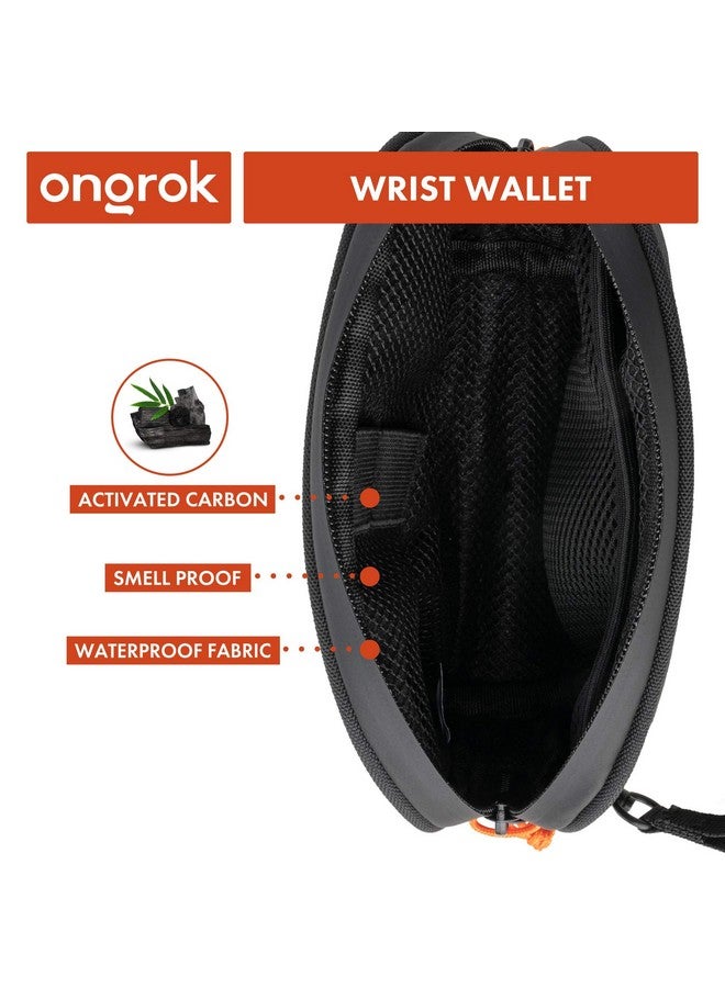 ONGROK Carbon Technology Wrist/Clutch Bag | Small Wristlet Purse, Waterproof Zipper Sealed - Image 5