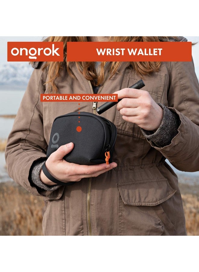 ONGROK Carbon Technology Wrist/Clutch Bag | Small Wristlet Purse, Waterproof Zipper Sealed - Image 4