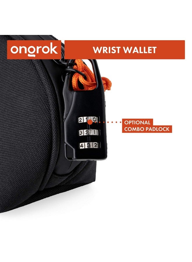 ONGROK Carbon Technology Wrist/Clutch Bag | Small Wristlet Purse, Waterproof Zipper Sealed - Image 3