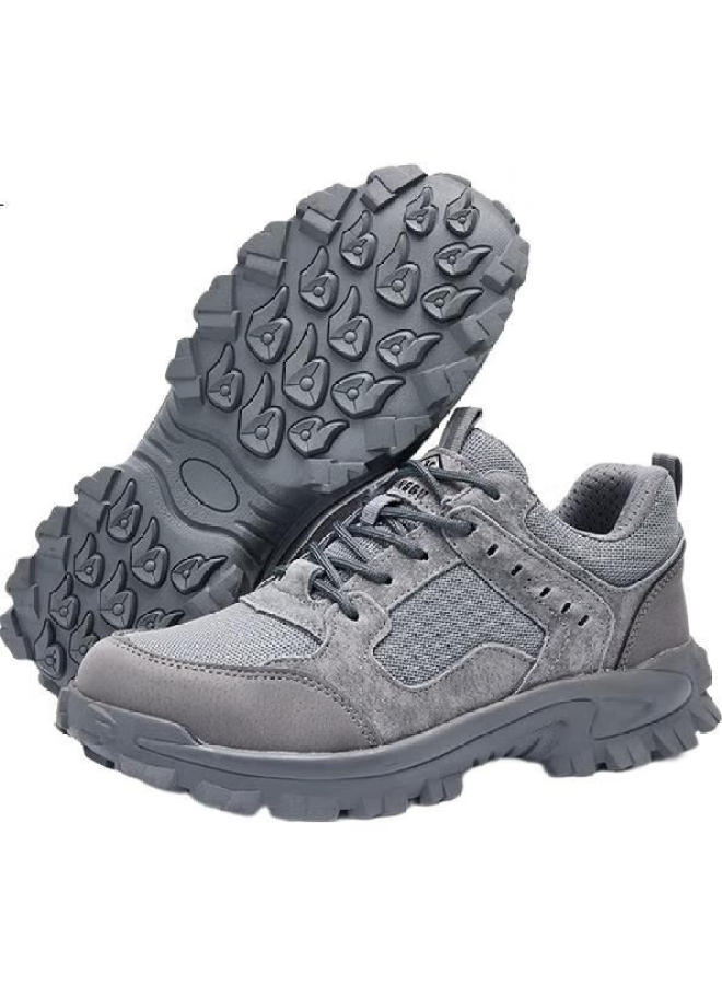 Dinggu Men'S Gray Safety Shoes, Four Seasons Anti-Smashing Anti-Piercing Rubber Sole Comfortable Breathable Jd1176Hui38 - Image 3