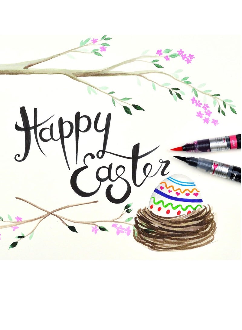 Pentel Pinceau Arts Colour Brush Orange - Image 4