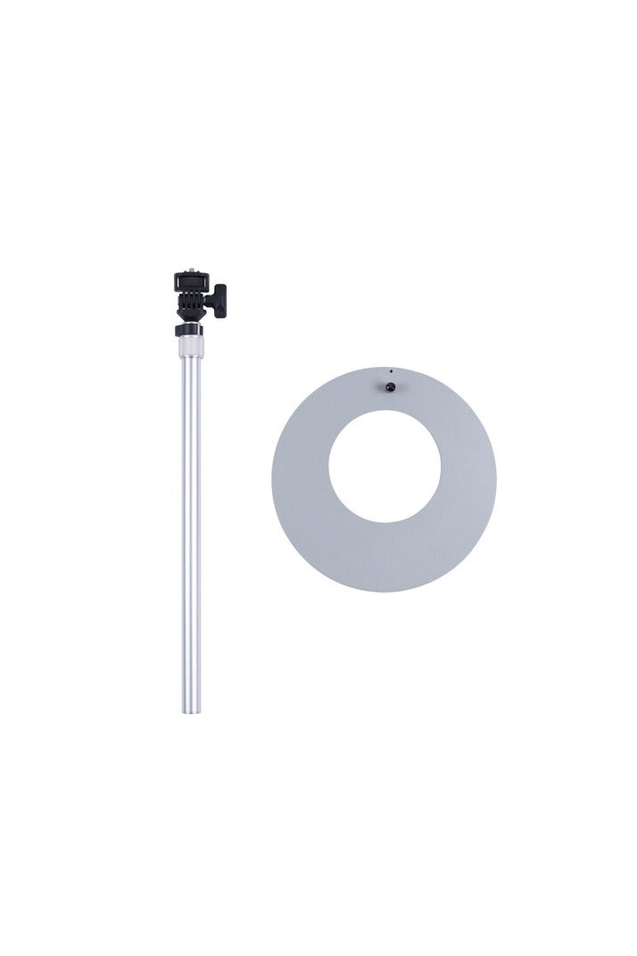 أبتشر ستاند مكتبي فضي من أماران أبيوتشر لتثبيت أضواء Verge وVerge Max | قاعدة مستقرة مثالية لإعدادات الإضاءة المكتبية - Image 1