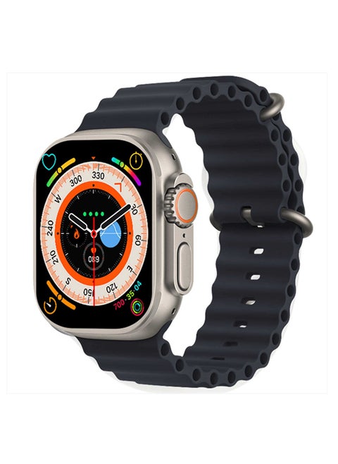 Ultra Smart Watch – 2.09" Infinite Display, Bluetooth Calling, and Wireless Charging