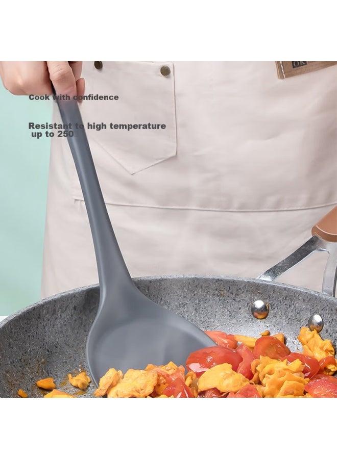 JD.com Jd Jingzao Antibacterial Silicone Spatula With Extended Handle, Non-stick Pan, Specialized Cooking Spatula, Large Household Spatula  - Image 5