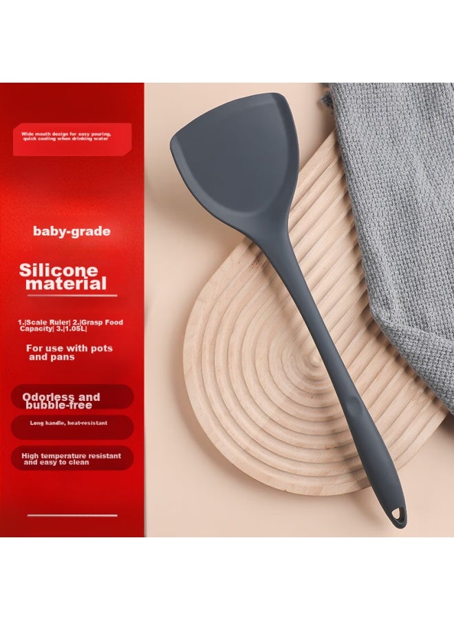 JD.com Jd Jingzao Antibacterial Silicone Spatula With Extended Handle, Non-stick Pan, Specialized Cooking Spatula, Large Household Spatula  - Image 1