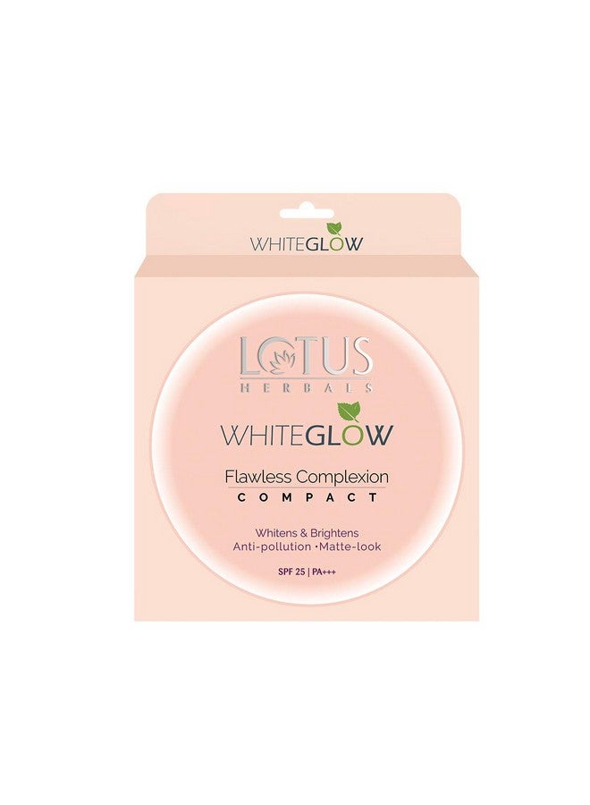 LOTUS HERBALS Whiteglow Flawless Complexion Compact - Rich Ivory C1 | Matte Look | Spf 25 | Anti Pollution | 10G  - Image 2