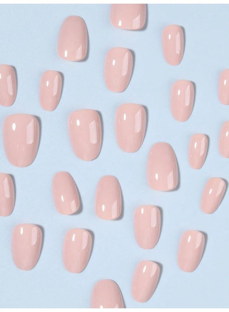 اظافر تركيب بشكل لوزي تحتوي العلبه على 24 ظفر مع مبرد اظافر و صمغ - Image 2