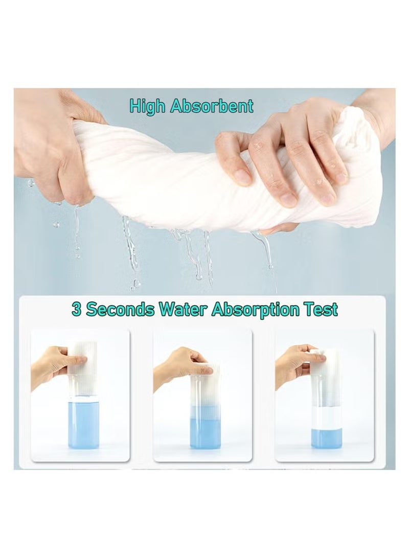 Disposable Bath Towel Set, 1 large shower towel and 2 disposable towels, conveniently individually wrapped.  - Image 5